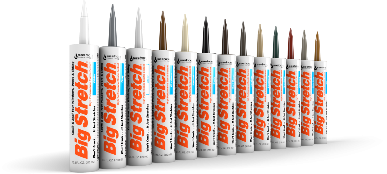 Big Stretch® by Sashco, Acrylic Caulk for Windows & Doors