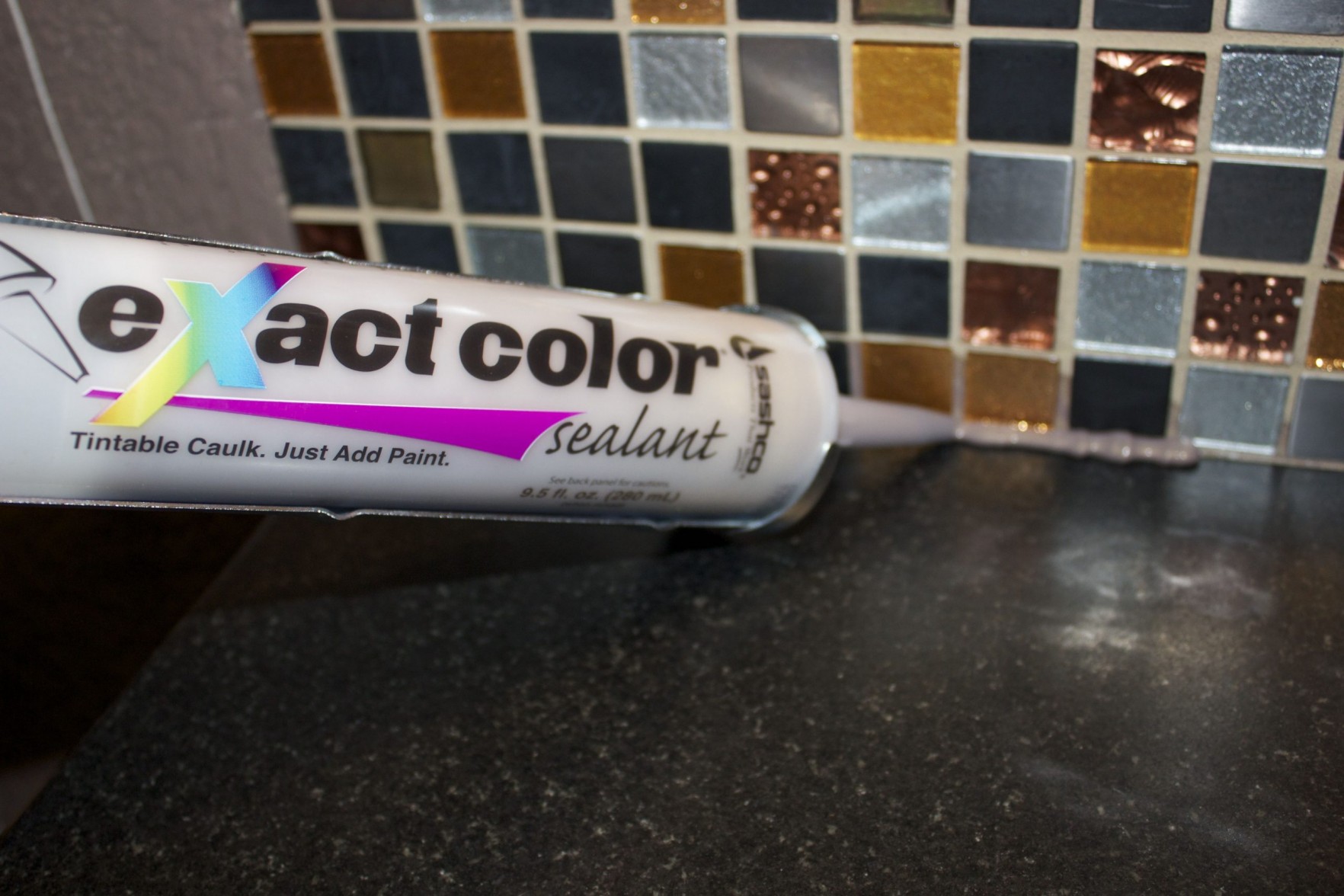 eXact color® by Sashco Colored Caulk in Custom Colors