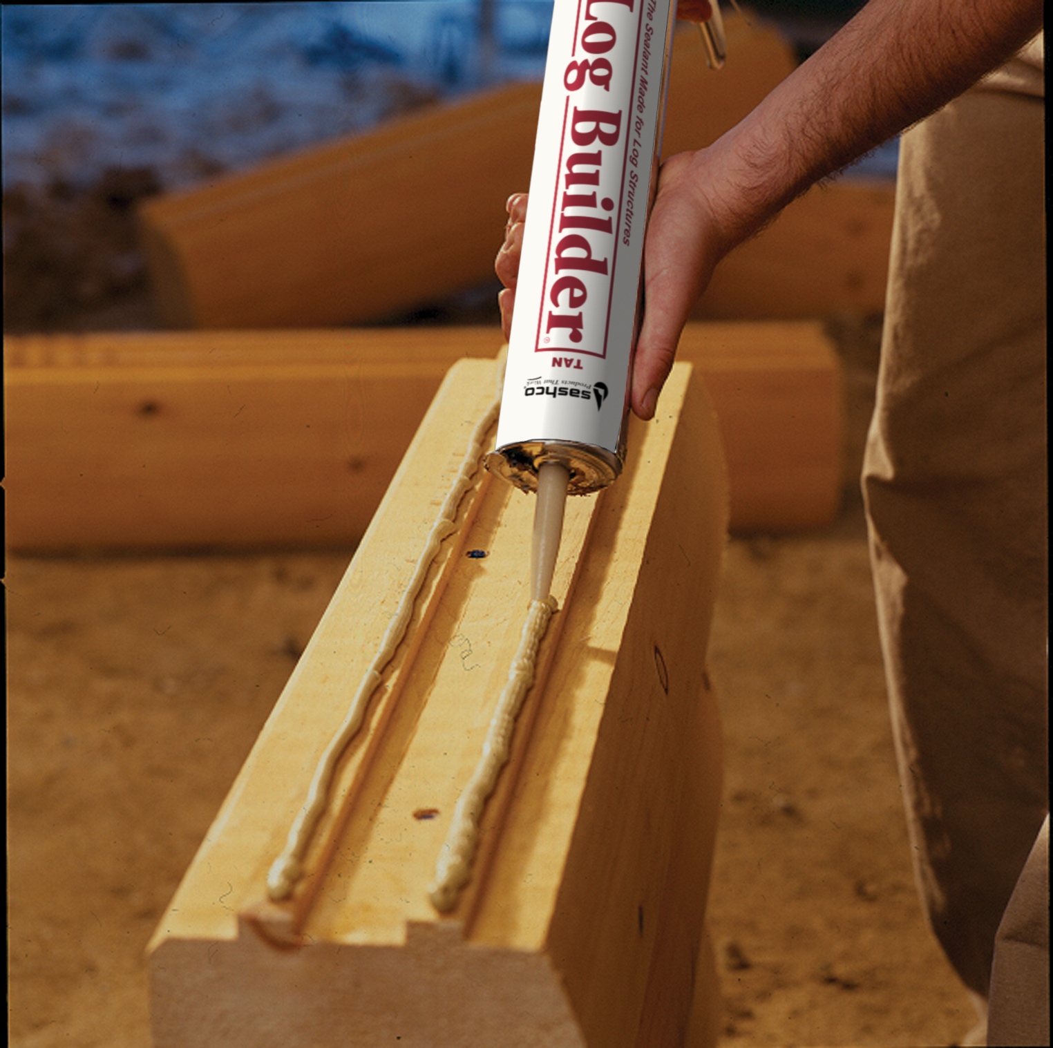 Log Builder Sealant Sashco