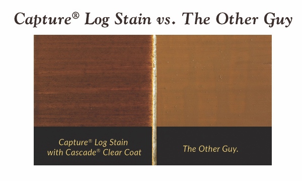 Capture Log Stain 1 Gal / Mahogany