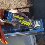 Sashco Through the Roof 1-quart Clear Paintable Solvent Caulk in