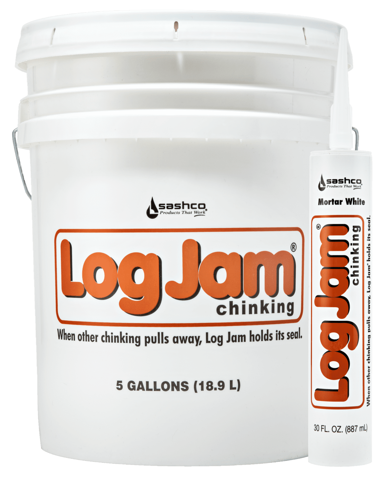 Log Jam® Chinking Sashco, Inc