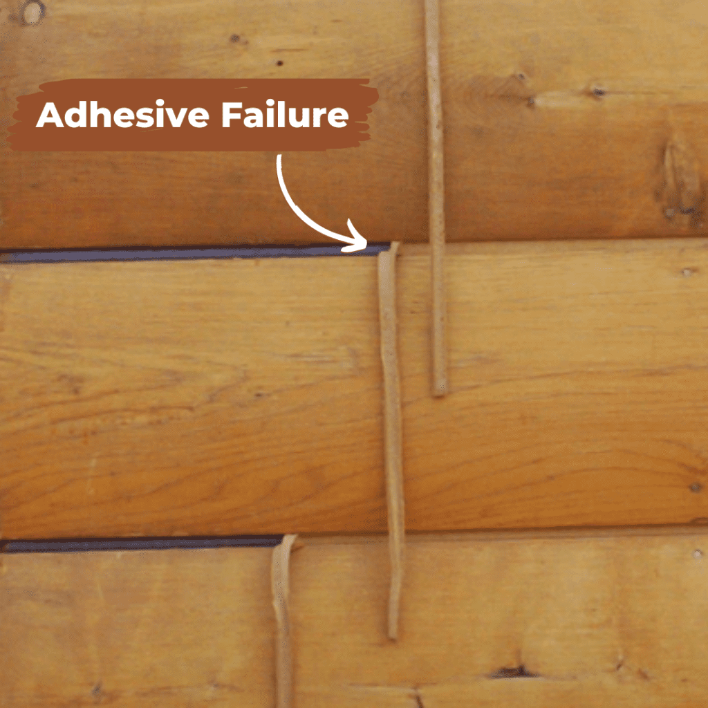 Check Mate® Log Caulk to Seal Cracks and Checks in Log Homes