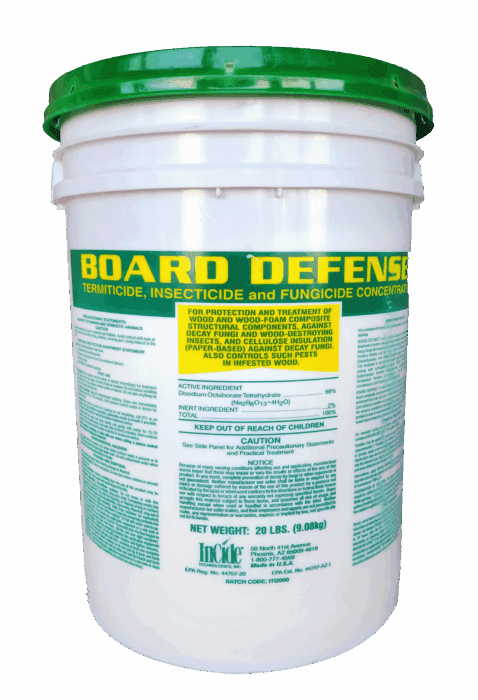 Board Defense, Borate Based Wood Preservative for Log Homes