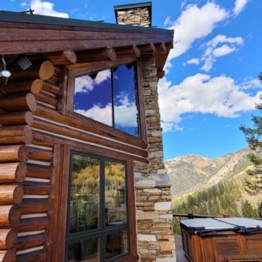 Elk County Paints Remote Log Cabin Restoration in Utah