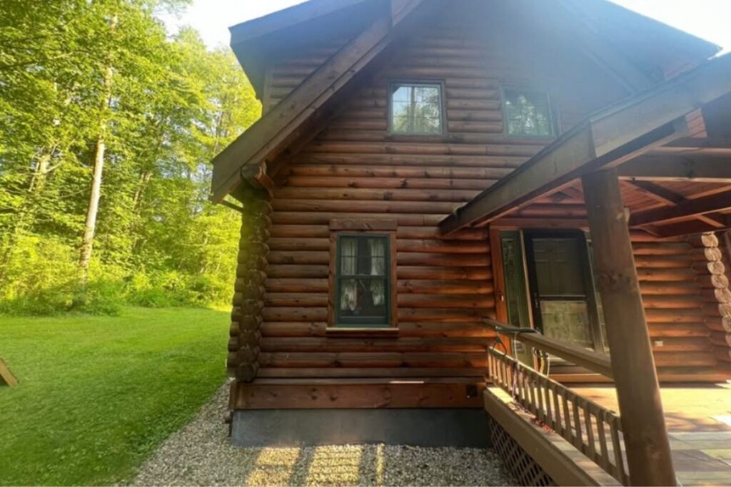 Joseph Smidt DIY Log Restoration Story - Before