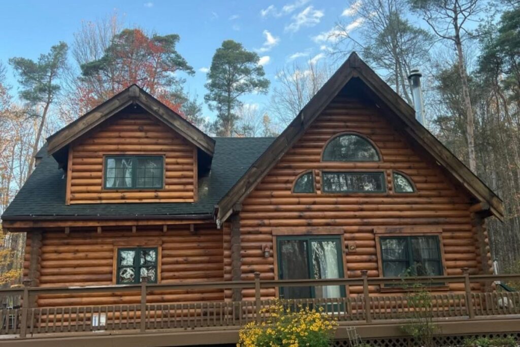 Joseph Smidt DIY Log Restoration Story - After