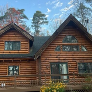 Joseph Smidt DIY Log Restoration Story - After